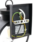 Светильник НБУ-60w вниз Е27 IP44 черный кованое железо