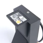 Светильник светодиодный уличный ДБУ-2х3w вверх/вниз 4000К IP54 черный