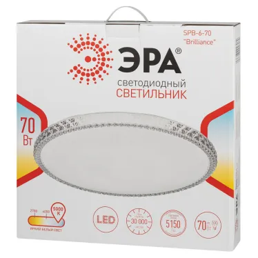 Светильник светодиодный потолочный SPB-6-70 ''Brilliance'' круглый 70W 5000K