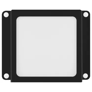 Комплект светодиодных светильников 6 штук SPO-646-3-4K-B6 36Вт 4000К 3420Лм IP40 89x89x40 черный грильято 100х100мм "домино"  | Б0063052 | ЭРА