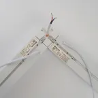 Светильник светодиодный ДПО-36вт 6500К 3600Лм линейный рассеиватель матовый в алюминиевом корпусе белый