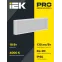 PRO Светильник светодиодный ДВО 1012 18Вт 4000К Ra»90 IP40 595х180мм микропризма IEK