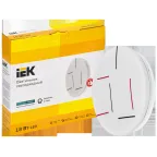 Светильник светодиодный ДПБ 2001 18Вт IP20 4000К круг белый IEK