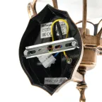 Светильник НБУ-60w вверх Е27 IP44 черное золото