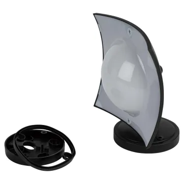 Светильник LED садово-парковый ДБУ 07-8-004 Дели 4 черный 4 гранный IP44 светодиодный 8Вт 3000K