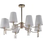 Люстра Cristal 2095-308 8 х Е14 40 Вт классика Rivoli (Б0062117)