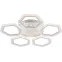 Светильник потолочный светодиодный Rivoli Nancy 6111-101 100 Вт LED 2800К - 6200К модерн с пультом