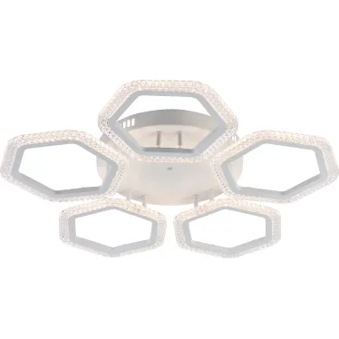 Светильник потолочный светодиодный Rivoli Nancy 6111-101 100 Вт LED 2800К - 6200К модерн с пультом