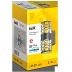 LIGHTING Светильник уличный светодиодный 5103 настенный 10Вт 4000К IP54 серый IEK