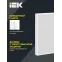 LIGHTING PRO Светильник светодиодный ДВО 1002A 40Вт 4000К Ra»90 IP40 595х595мм призма БАП 3ч IEK
