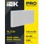 LIGHTING PRO Светильник светодиодный ДВО 1071 18Вт 6500К IP40 595х295мм микропризма IEK