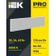 PRO Светильник светодиодный ДВО 1082 45Вт 4000К Ra»90 IP40 1195х295мм микропризма IEK