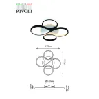 Светильник потолочный светодиодный Lori 6103-101 LED 3650К - 4850К 83 Вт модерн с пультом