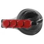 Удлинитель силовой UK-4e-3x1,5-20m-IP44(KG) с заземлением 4 розетки каучук 20м КГ 3х1,5мм2 IP44