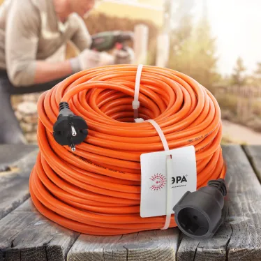 Удлинитель силовой UPx-1-2x1.5-50m-IP44 в бухте б/з 50м 1 гн ПВС 2х1.5 UPx-1-2x1.5-50m-IP44