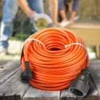 Удлинитель силовой UPx-1e-3x1.5-50m-IP44 в бухте c/з 1 гн 50м ПВС 3х1.5 UPx-1e-3x1.5-50m-IP44