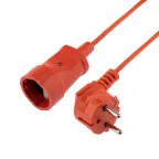 Удлинитель-шнур на рамке PROconnect ПВС 2х0.75, 10 м, б/з, 6 А, 1300 Вт, IP20, оранжевый