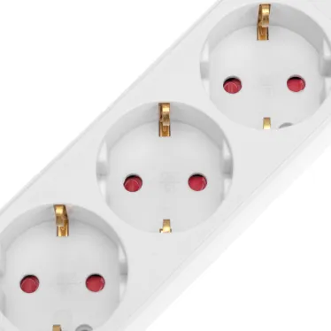 Удлинитель STANDARD 3 гнезда, 5 м, 3х1,0 мм2, с/з, с выключателем, 2 USB, белый