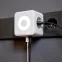 Двойник электрический Куб 16А с/з + 2хUSB-A 2,4А + USB Type-C 3А с ночной подсветкой, белый