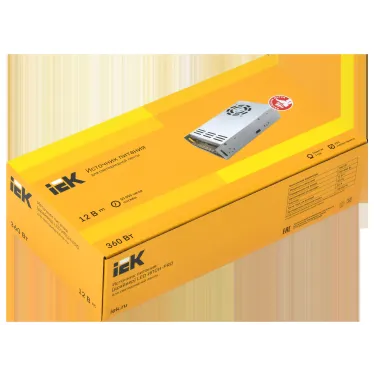 Драйвер LED ИПСН-PRO 360Вт 12 В блок - клеммы IP20 IEK