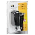 Драйвер LED ИПСН 24Вт 12 В адаптер -JacK 5,5 мм IP20 IEK-eco