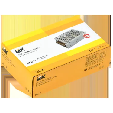 Драйвер LED ИПСН-PRO 150Вт 12 В блок - клеммы IP20 IEK