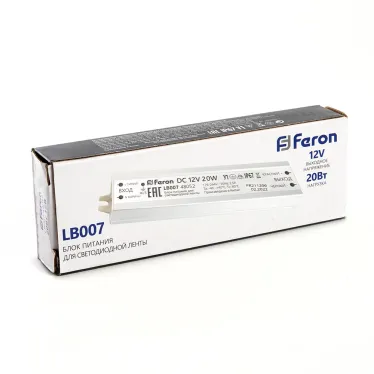Драйвер светодиодный LED 20w 12v IP67