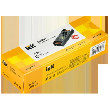 Драйвер LED ИПСН-PRO 100Вт 24В клеммы IP20 IEK