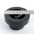 Светильник НТУ-02-60-205 Шар d-200мм призма дымчатый Е27 на трубу IP44
