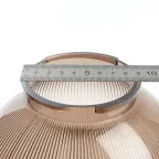 Светильник НТУ-02-60-205 Шар d-200мм призма дымчатый Е27 на трубу IP44