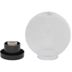 НТУ 02-60-202 , шар прозрачный призма D-200 mm (6/90)