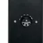 Светильник ДТУ-15w столб Е27 без лампы с розеткой IP44 черный