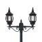Светильник 8114 2х100W 230V E27 2х(160х160)х2300мм черный