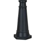 Светильник 8114 2х100W 230V E27 2х(160х160)х2300мм черный