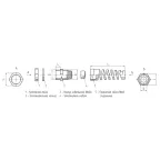 Ввод кабельный пластиковый PG-R 11 (5-10 мм)