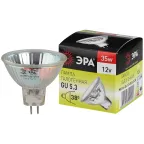                  Лампа GU5.3-MR16-35W-12V-CL (галоген софит 35Вт нейтр GU5.3) (10/200/6000)
               