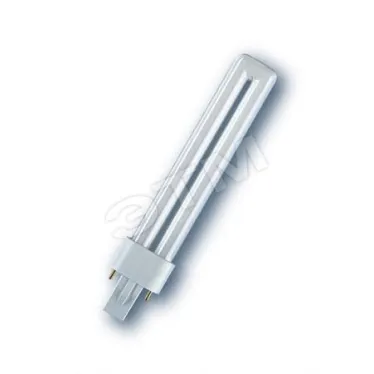 Лампа КЛЛ 9вт Dulux S 9/827 2p G23 Osram