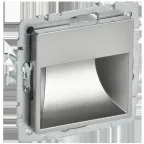BRITE Подсветка LED встраиваемая ПЛ20-БрС сталь