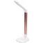 LIGHTING Светильник светодиодный настольный 2010 7Вт на подставке QI-заряд розовый IEK