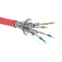 Витая пара S/FTP 4 пары CAT 6 нг(А)-FRHF бухта красный 305м
