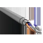                  Кабель интерфейсный ITK RS-485 1х2х0.6 нг(А)-LS серый (200м)
               
