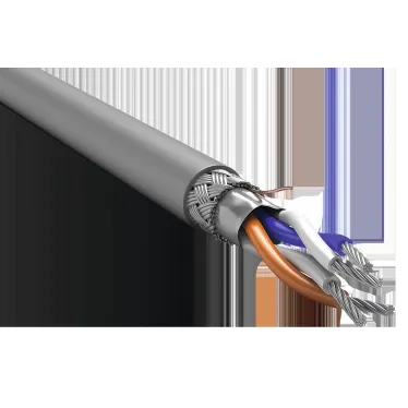Кабель интерфейсный ITK RS-485 1х2х0.6 нг(А)-LS серый (200м)