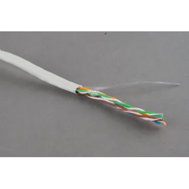 Витая пара U/UTP кат 5e 4 пары 24 AWG серый PVC 305м