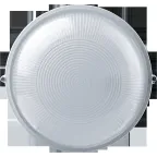 Светильник НПП-100w термостойкий круглый без решетки IP54 белый