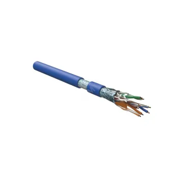 Витая пара F/UTP кат 5e 4 пары AWG24 solid IN LSZH нг(А)-HF синий 305м
