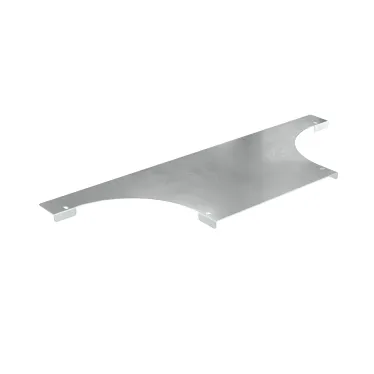 Крышка на ответвитель универсальный DL горизонтальный 150, в комплекте с крепежными элементами и соединительными пластинами, необход