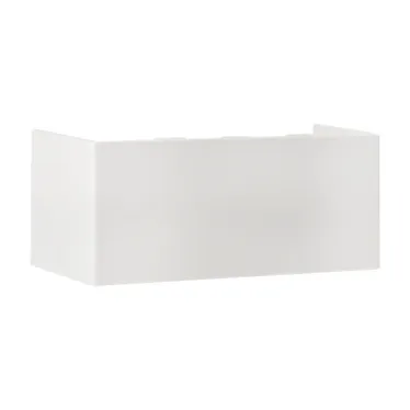 Соединитель (100х60) (2 шт) Plast Белый