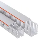 Короб перфорированный RLHF6 60x60, без галогенов, светло-серый