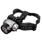 Фонарь светодиодный NPT-H04-3AAA 7LED налобный пластик