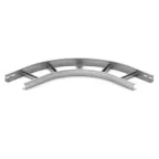                  Поворот 90 град. для лестничного лотка НЛО 600х80х3000, толщ. 1,5 мм, Сендзимир цинк
               